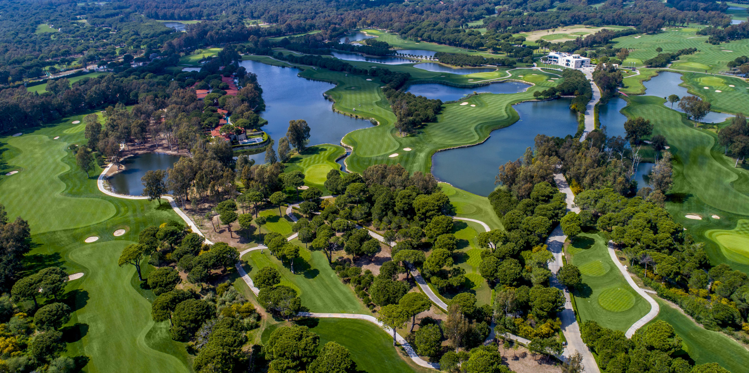 Antalya Golfclub Pasha und Sultan Course Wasserhindernisse