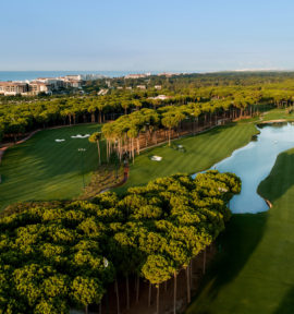 Carya Golf Course Golfplatz Wasserhindernisse