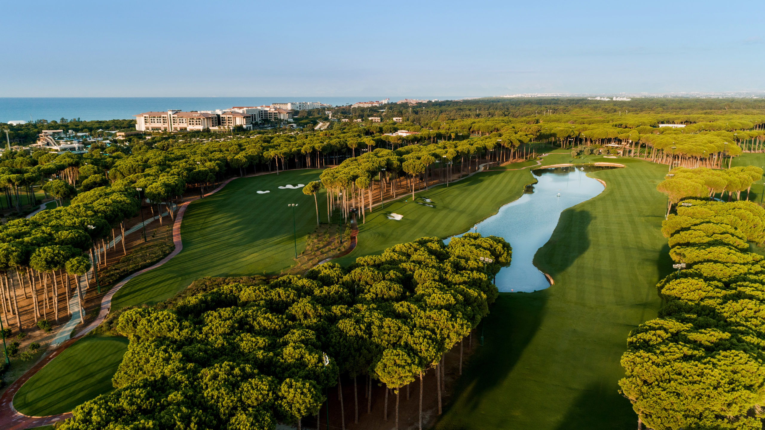 Carya Golf Course Golfplatz Wasserhindernisse