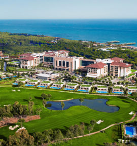 Regnum Carya Golf Resort Belek Übersicht Beach View